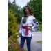 Embroidered blouse "Rich Lady 2"